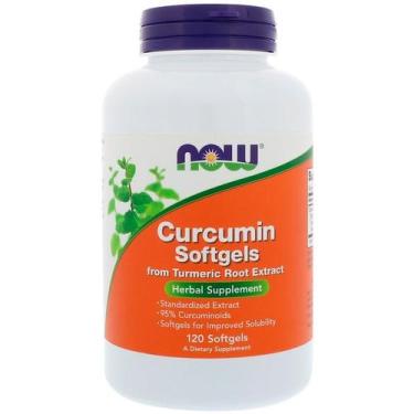 Imagem de Curcumina 475mg (120SGels) Now Foods, Suplemento Alimentar, -