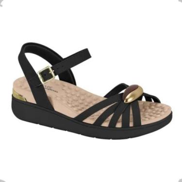 Imagem de Sandália Feminina Modare Design Moderno e Elegante -, Preto, 38