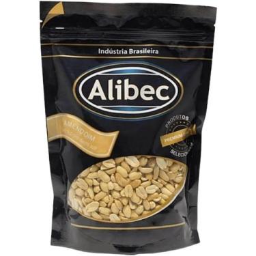 Imagem de Amendoim Sem Pele Com Sal Alibec 250g
