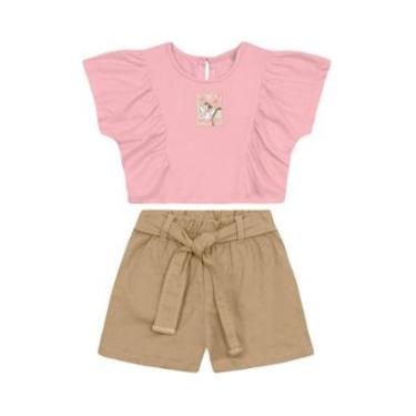 Imagem de Conjunto infantil menina floral Mundi-Feminino