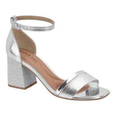 Imagem de Sandalia Beira Rio 8436.216 Salto Grosso Calcanhar Fechado Feminino-Feminino