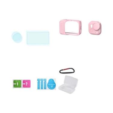 Imagem de Capa Protetora De Silicone Ultra Para Insta360 GO Com Película De Lent