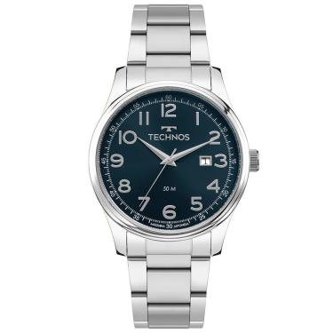 Imagem de Relógio Technos Masculino Steel Prata - 2115uch-1a