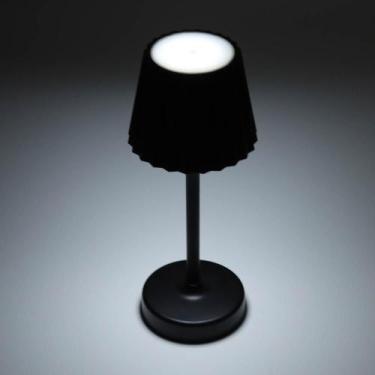 Imagem de Luminária de Mesa Led Pilha e Usb 3 Tons Lyor Radiance Preta