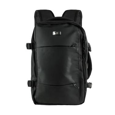 Imagem de Gshield Mochila Mala de Mão Executiva Armor para Notebook até 17.3'' Expansível 27 a 40 Litros, Porta USB Integrada, Resistente à Água, Preta