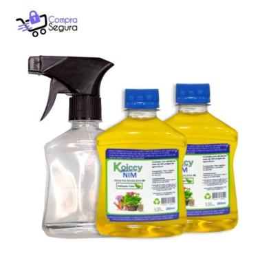Imagem de Óleo De Nim/ neem solução Concentrada 2UNI/250Ml + borrifador - Rende 