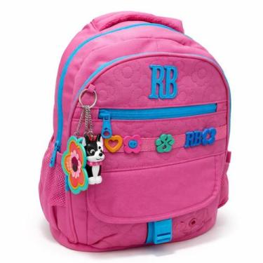 Imagem de Mochila Costas Feminina Rebecca Bonbon Confortável e Resistente Cor:Ro