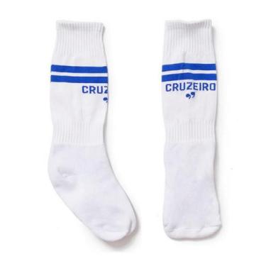 Imagem de Meião Infantil Campo Cruzeiro Branco Oficial, G
