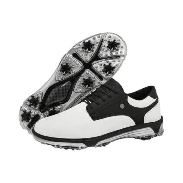 Imagem de Sapatos De Golfe Masculinos À Prova D'água, Tênis Para Atividades Ao A