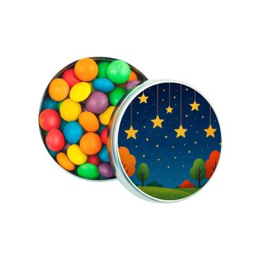 Imagem de Kit 30 Latinhas Lembrancinhas Noite das Estrelas