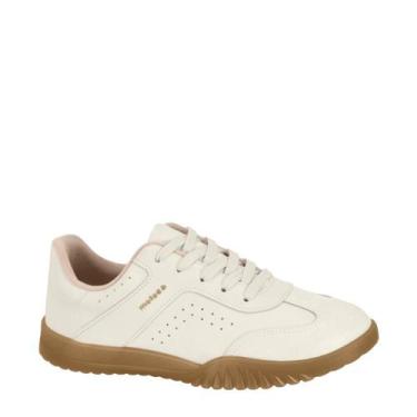 Imagem de Tênis Feminino Flatform Básico Estilo Casual Moleca 5817.101 - Branco 