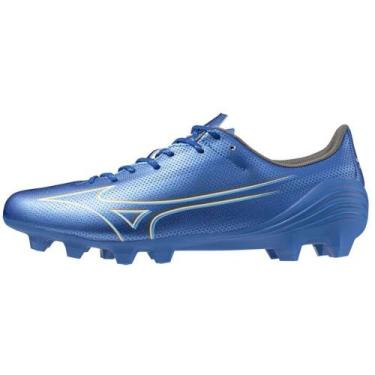 Imagem de Chuteira de Campo Masculina Mizuno Alpha Select, Azul, 42