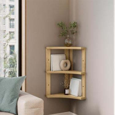 Imagem de Prateleira de Canto Suspensa Prisma - RV Móveis