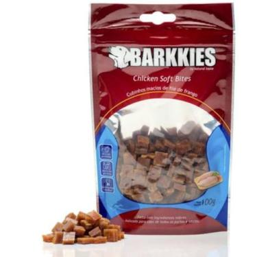 Imagem de Snack Barkkies Chicken Soft para Cães 100g