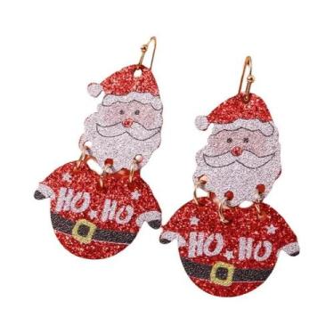 Imagem de Brincos Pendentes De Estrela De Natal Para Mulheres E Meninas, Acessór