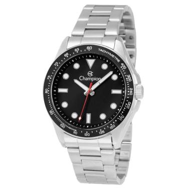 Imagem de Relógio Champion Masculino Ref: Ch30493t Casual Prateado