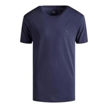 Imagem de Camiseta Reserva Super Slim Careca Masculino Azul Marinho-Masculino