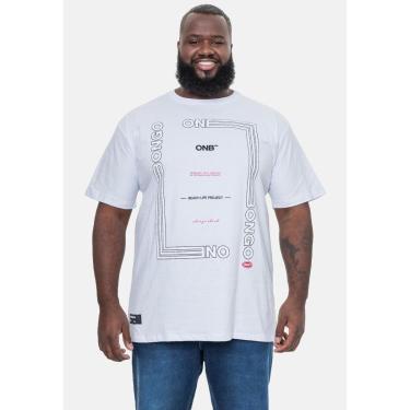 Imagem de Camiseta Onbongo Plus Size Masculina Masculino-Masculino