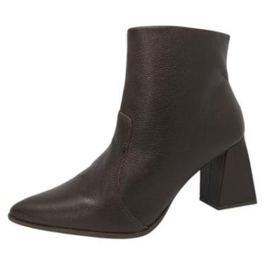 Imagem de Bota Feminina Salto Medio Bloco Elegante Confortavel Cacci-Feminino