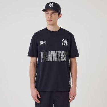 Imagem de Camiseta New Era Regular  New York Yankees Marinho-Masculino