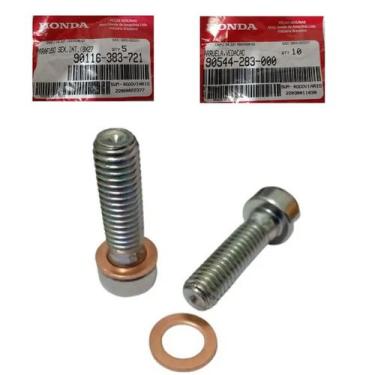 Imagem de Parafuso Bengala + Arruela Parafuso Titan 125-150-160 Honda