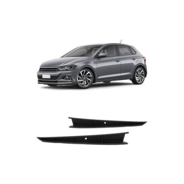 Imagem de Friso Parachoque Polo 2017 ate 2021 Com Friso Cromado Lado Direito Bap