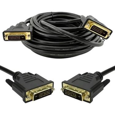 Imagem de Cabo Dvi X Dvi 144hz Dual Link 241 Wincabos De 10 Metros