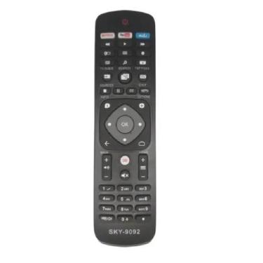 Imagem de Controle Remoto Para Tv Philips Smart Tv 4k 32 40 42 55 60 Polegadas -