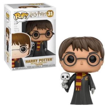 Imagem de Boneco Funko Pop! Harry Potter - Harry Potter With Hedwig - Candide