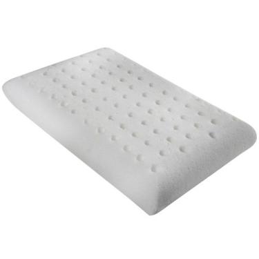 Imagem de Travesseiro Látex Sintético Lavável Anti Mofo e Ácaros Dutos de Ar Ref
