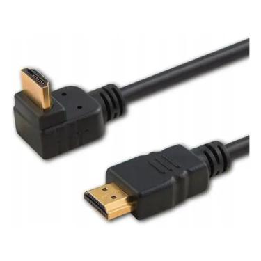 Imagem de Cabo HDMI Mbtech 90 Graus 5m Blindado 2.0 4k Ethernet