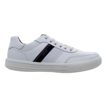Imagem de Sapatênis Pegada Masculino 111502 Branco, 41, Branco