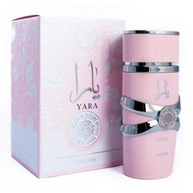 Imagem de Perfume Feminino Árabe Lattafa Yara Rosa Eau de Parfum 100ml
