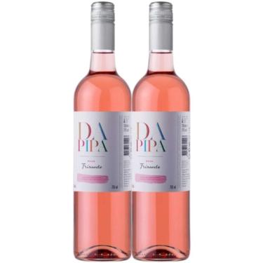 Imagem de Kit 2 Garrafas Vinho Frisante Rosé Cantanhede Portugal Adega de Cantanhede Castas Tintas Portuguesas 750ML
