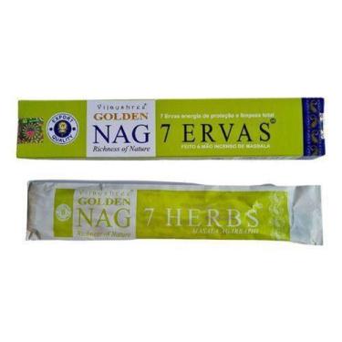 Imagem de Incenso Vareta Golden Nag 7 Ervas