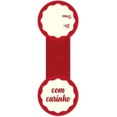 Imagem de Etiqueta Adesiva com Carinho 110MMX235MM PCT.C/10 - Packpel