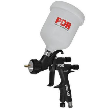 Imagem de Pistola Pintura HVLP 1,3mm Copo 600ml Gloss 2p PRO557 PDR