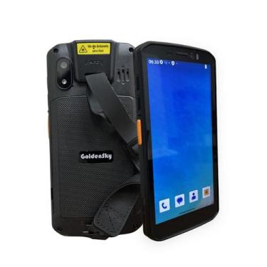 Imagem de Coletor De Dados Código De Barras Goldensky Qr Pda 1d 2d Wifi 4g 64gb 