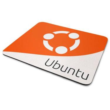 Imagem de Mouse Pad Geek Linux - New LightOrange Ubuntu Linux - JPS INFO