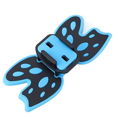 Imagem de Suporte de capacete para câmera de ação, capacete com suporte para o queixo anti-choque, estável, anti-derrapante, durável para acessórios de motocicleta(azul)