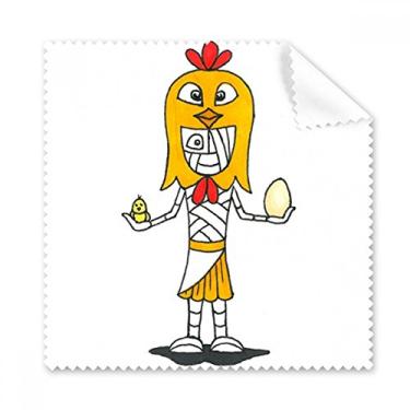 Imagem de Egito Mamãe Hórus Chapéu de galinha Pano de limpeza para tela de telefone, 5 peças