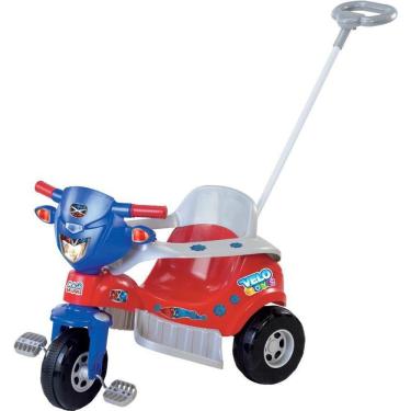 Imagem de Triciclo Tico Tico Velo Toys Vermelho 3721C Magic Toys