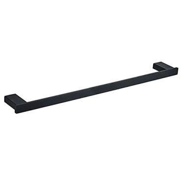 Imagem de Acessórios para banheiro preto Conjuntos de ferragens Robe Gancho Barra de Toalha Barra de Rack Prateleira Suporte de lenço de papel Suporte de escova de dentes, 3 Barra de toalha