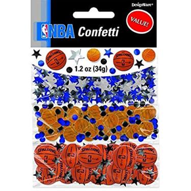 Imagem de Amscan 363666 Spalding Basketball Collection Confetti Party Decoration 1 pack 12 Oz