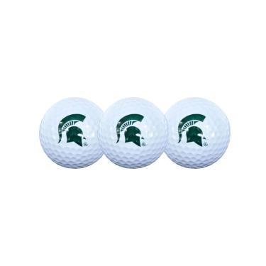 Imagem de Team Effort Bola de golfe Michigan State Spartans pacote com 3
