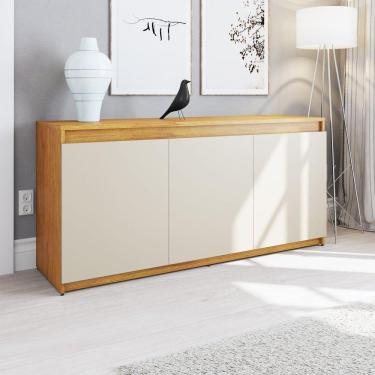 Imagem de Buffet para Sala de Jantar 135,6 x 74,5cm Bart Viero Marrom/Off White