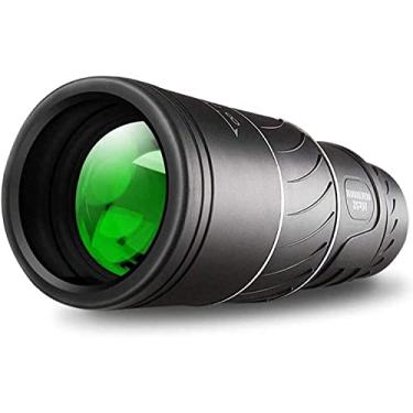 Imagem de Telescópio monocular 16x52 compacto à prova d'água com lente FMC Prisma BAK4 estojo de transporte cordão para jogo de bola de concerto observação de pássaros caminhadas