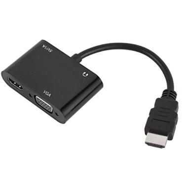 Imagem de Cabo HDMI para VGA, Interface Multimídia HD para VGA Adaptador de Interface Multimídia HD, Adaptador HDTV 920x1080, para PC Desktop