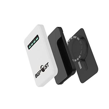 Imagem de BGPWST Phone Cooler for Gaming, Physical Cooler for iphone/ipad/smartphones, Magnetic Phone Cooler for iPhone 14/13/12 Series, Advanced Tablet Cooling Technology for Mobile Gaming Streaming (V3-White+Black)