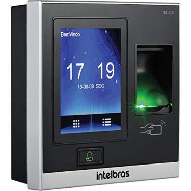 Imagem de Controlador de Acesso Intelbras Senha Touchscreen Cartão Proximidade e Leitor Biométrico SS 420